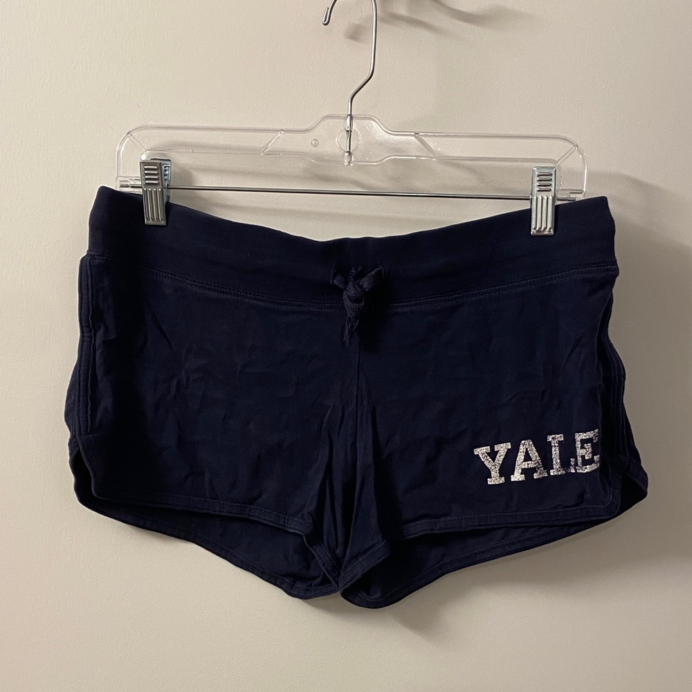 Yale Women's Athletic Shorts - Navy